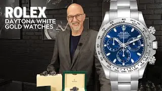 Rolex Daytona White Gold Watches 116519 and 116509 Review | SwissWatchExpo