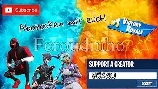🔥🛑 FORTNITE LIVE - ABO ZOCKEN MIT EUCH❤️!CC: FEROU🔥.🎀