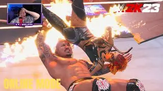 THESE INTERGENDER MATCHES ARE AMAZING!!! (WWE 2K23 Online)