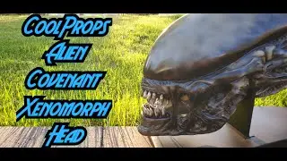CoolProps Alien Covenant Xenomorph Alien Head Prop Replica