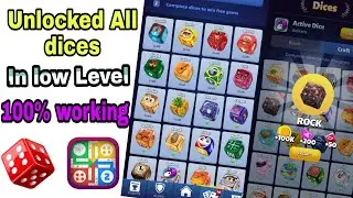 How to unlock ludo star 2 all dices in low level | ludo star 2 dices unlocked trick 2020