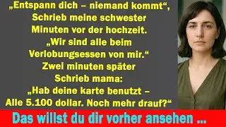 Minuten vor der Hochzeit: „Entspann dich, niemand kommt“ – „Wir sind alle bei meiner …“