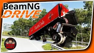 2 Crash 2 Truck - BeamNg Drive - D4rk4n Gamer - Gameplay PC