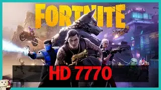 HD 7770 / Fortnite Ch.6-S2 [1080p] Prueba #Gameplay