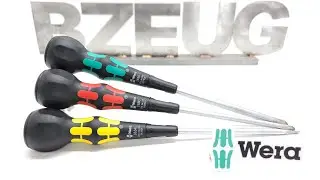 Wera Japanese Ball Grip Style Screwdrivers.  New Wera Tools exclusively for Japan.