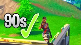 How to do 90s on console (fortnite)