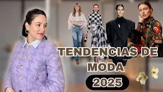 10 TENDENCIAS DE MODA 2025 / TODO LO QUE SI SE VA A LLEVAR