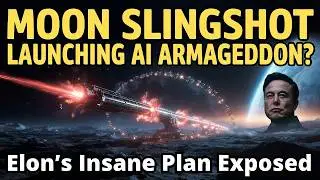 Elon Musk Just Revealed: GIANT Moon Slingshot to Launch a MILLION AI Satellites! (Mass Driver 2026)