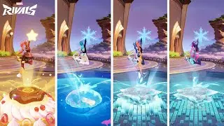 ALL Luna Snow Legendary Skins Comparison | Marvel Rivals