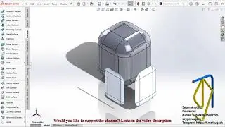 How do I cut out a surface and make a new part from it?