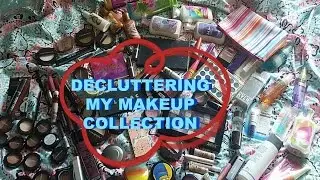 Decluttering My Makeup Collection 2017