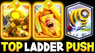 TOP LADDER PUSH WITH GIANT SPARKY DECK ‼️