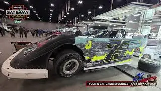 #75 Daniel Adam - Spuer Late Model - Gateway Dirt Nationals 2025 - In-Car Camera