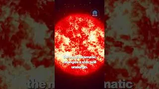 Red Giant Stars: Sun Swallows Earth (Future!) #trending #shorts