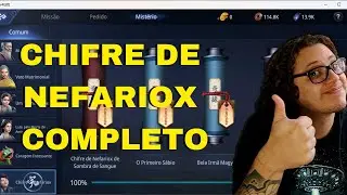 MIR4 - MIST&Eacute;RIO CHIFRE DE NEFARIOX COMPLETO COM LIBERA&Ccedil;&Atilde;O DE TODOS OS PERGAMINHOS