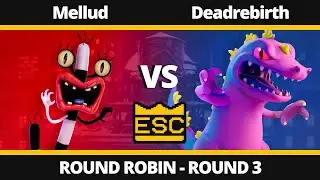 NASB at ESC 24 - Round 3 - Mellud (Oblina) Vs. Deadrebirth (Reptar) - EU Tournament