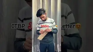 ITBP Joining Letter 😍 #joiningletter #itbp  #sscgd #sscgd2025 #examanalysis #trending #viralvideo