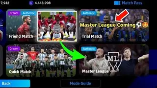 Master League Is Coming In eFootball 2026🤩⚽ Next Epics, Showtime Card, Free Coins, Next Manager Pack