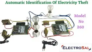 Auto identification of Electricity theft.//Engineering / electrical / electronic / project / diploma