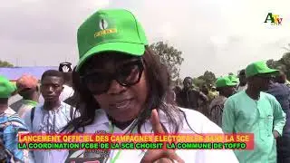 FCBE : LANCEMENT OFFICIEL DE LA CAMPAGNE ÉLECTORALE À TOFFO 