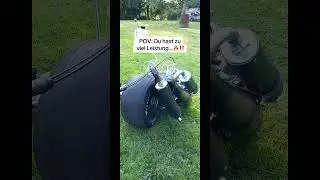 Der 2 Zylinder Roller Motor 😍🔥‼️ #roller #scooter #scooterattack #bike #supermoto #fy
