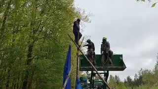 Tripod R&auml;umung am baumhausdorf &uuml;berall 15.10.20