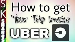 How to get your Uber Trip receipt or invoice