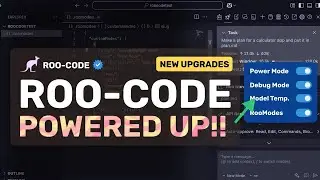 RooCode (New Upgrades) + 3.7 Sonnet: The NEW POWER-STEERING MODE, DEBUG MODE & More is AMAZING!