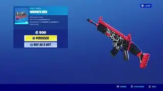 *RARE* NOSHY & WIDOW'S WEB WRAPS BACK IN FORTNITE! [1 ANIMATED]