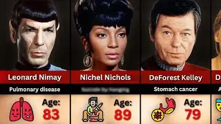 🚀 Star Trek Actors Who Died - Cause of Death
