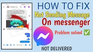 HOW TO FIX MESSENGER NOT SENDING MESSAGES - FIX SENDING FAILED