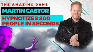 Martin Castor Hypnotizes the entire audience in seconds