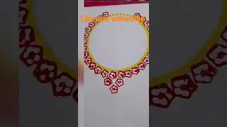 #trendingshorts #satisfying  #creativecrafts #ladyfinger  ❤️ lady finger necklace