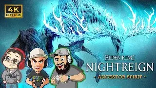 Elden Ring Nightreign Co-Op 4K UHD (Ancestor Spirit Mini Boss) - ft. oXLarryXo & Flexo