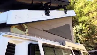 1987 VW Syncro Vanagon Westfalia Camper с открытым верхом
