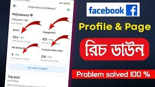 Facebook Reach Down Problem Solve | How to Increase Facebook Reach