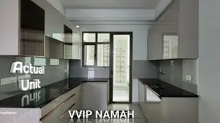 vvip namah nh 24 ghaziabad | actual sample unit | semi furnished luxurious apartments