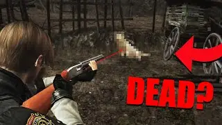 What happens if you try to kill the dog in RE4?