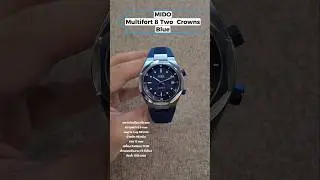 MIDO​ Multifort​ 8​ Two​Crown​ Blue​✨ #shortvideo #watch #youtubeshorts #viralvideo #reels