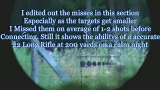 CZ 455 at 200 yards...
