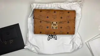 MCM Luxury Unboxing | Patricia Continental Crossbody Wallet