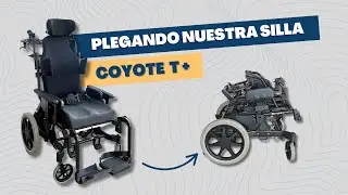 Plegando la silla de ruedas Coyote T+