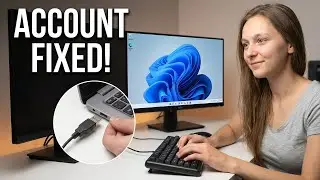 Install Windows 11 WITHOUT a MS account when the keyboard wont work