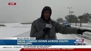 LIVE: Traffic accidents happening across Coast due to icy conditions