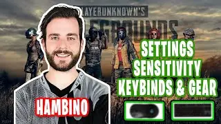 Hambino PUBG Settings, Keybinds, Sensitivity, Gear and Setup Update 2021