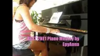 BEST 2NE1 PIANO MEDLEY by EpyAnna