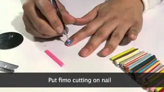 MASH Nails Fimo Cane Demonstration Video