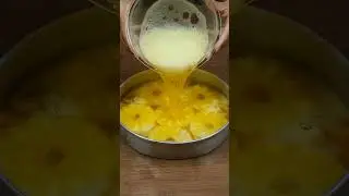 &iexcl;El postre de pi&ntilde;a que sorprender&aacute; a todos esta Nochevieja! 🍍😍  #recetas #receta