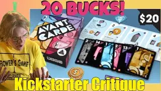Avant Carde - Kickstarter Critique Review