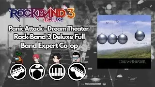 Panic Attack - Dream Theater || Rock Band 3 Deluxe Expert Full Band Co-op